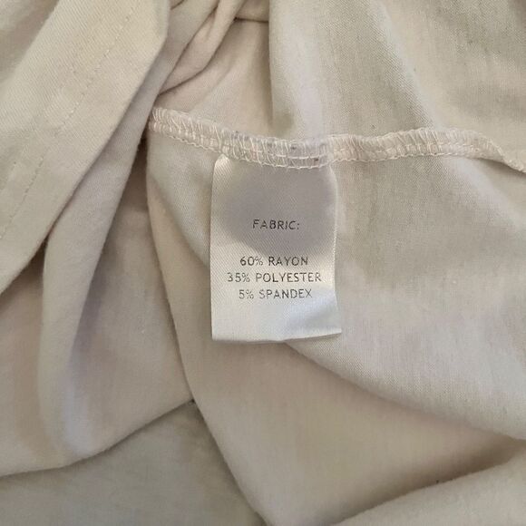 Pink Block Long Sleeve Top Button Up Gray White 2XL - Picture 12 of 12